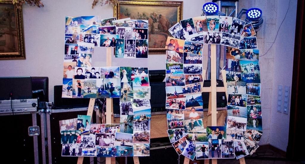 Цифра 50 із фото юбіляра